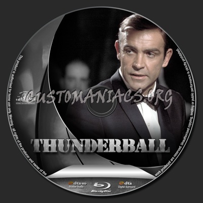 Thunderball blu-ray label