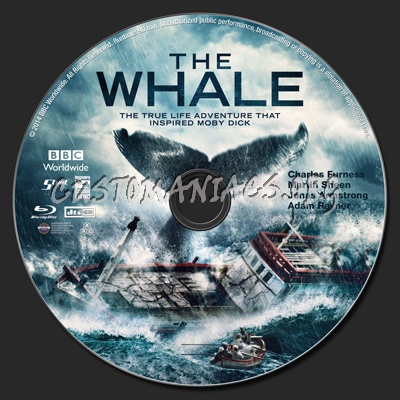 The Whale blu-ray label