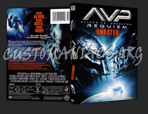 Aliens Vs Predator Requiem dvd cover