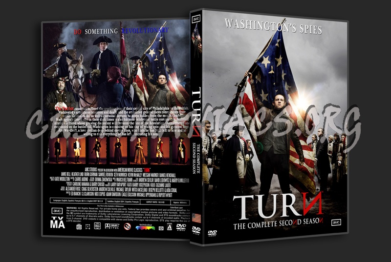 Turn Season 2 dvd cover