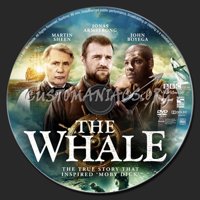 The Whale dvd label