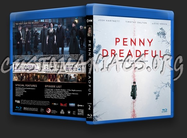 Penny Dreadful Season 2 blu-ray cover