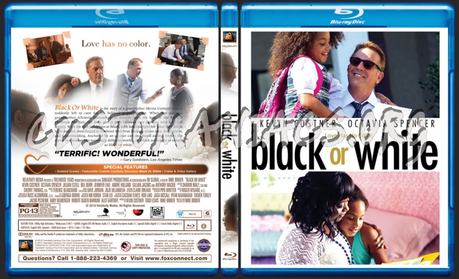 Black Or White dvd cover