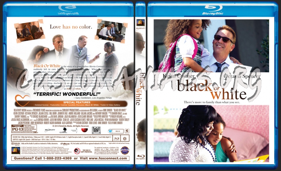 Black Or White dvd cover