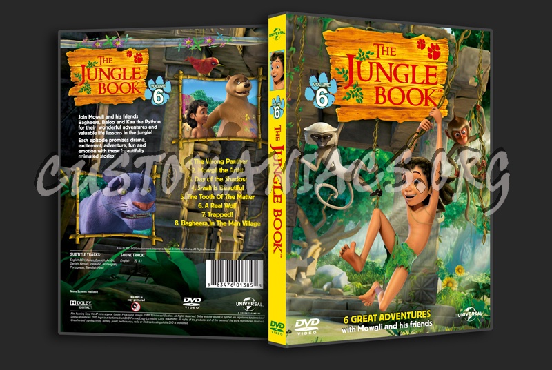 The Jungle Book Volume 6 dvd cover