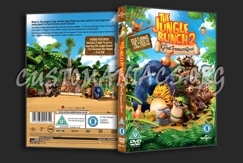 The Jungle Bunch 2 dvd cover