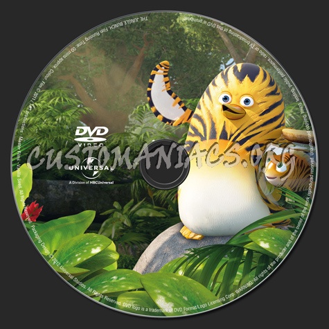 The Jungle Bunch dvd label