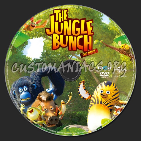 The Jungle Bunch dvd label