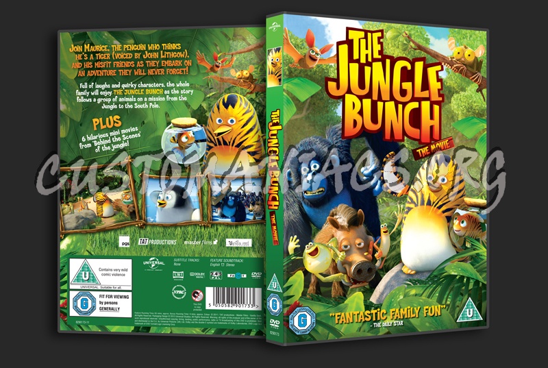 The Jungle Bunch dvd cover