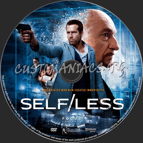 Selfless dvd label