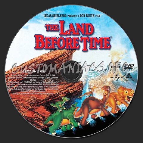 The Land Before Time (1) dvd label