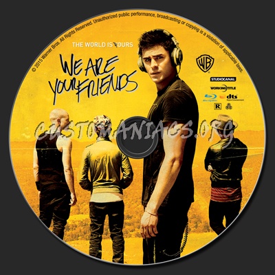 We Are Your Friends blu-ray label