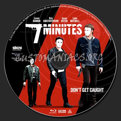 7 minutes blu-ray label