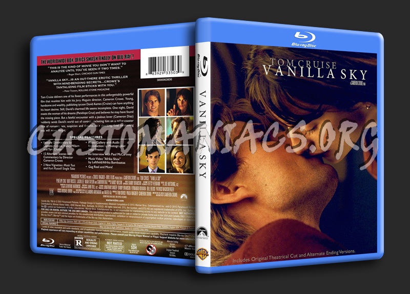 Vanilla Sky blu-ray cover