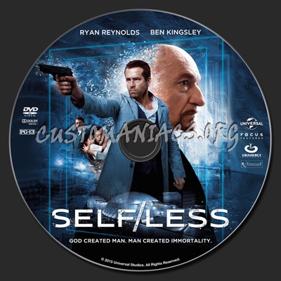 Self/less dvd label