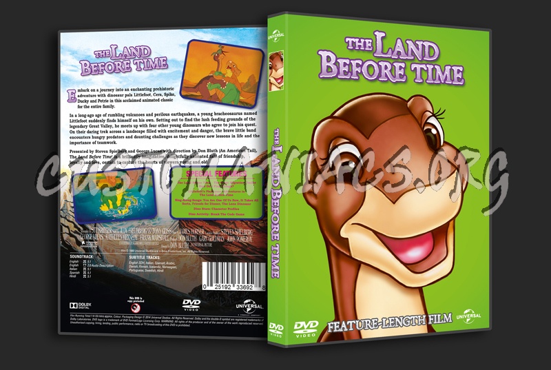 The Land Before Time dvd cover