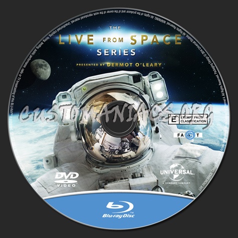 The Live From Space Series blu-ray label
