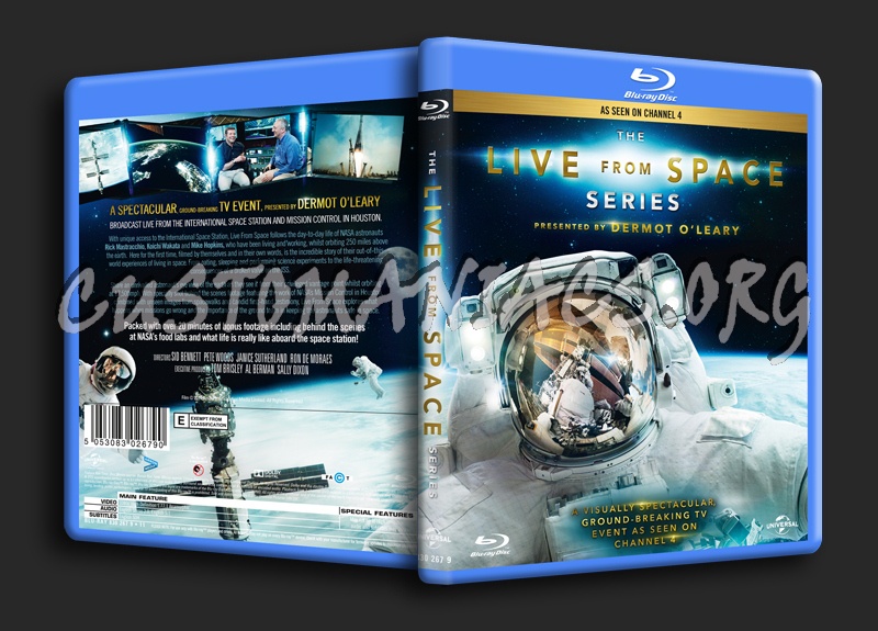 The Live From Space Series blu-ray cover