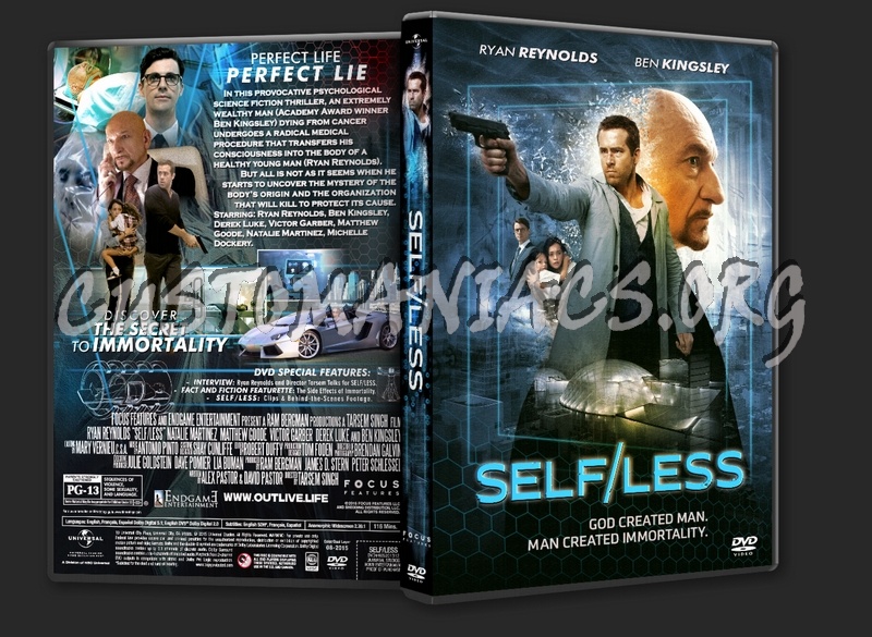 Self/less (2015) dvd cover