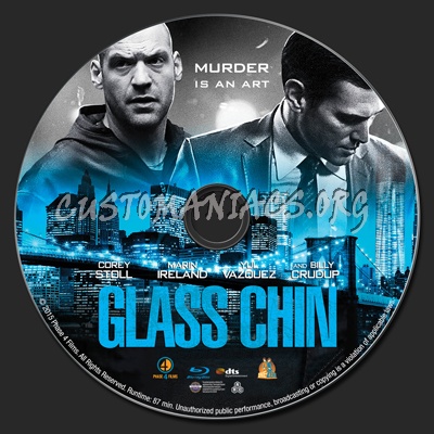 Glass Chin blu-ray label