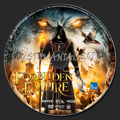 Forbidden Empire (aka: Viy) dvd label