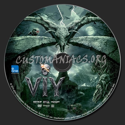 Viy (aka: Forbidden Empire) dvd label