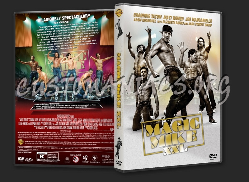 Magic Mike XXL (2015) dvd cover