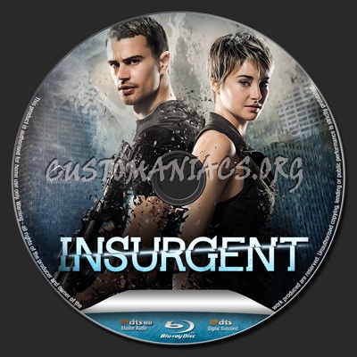 Insurgent blu-ray label