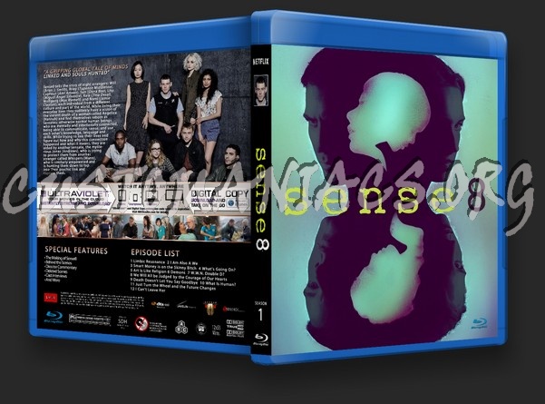 Sense8 Season 1 blu-ray cover