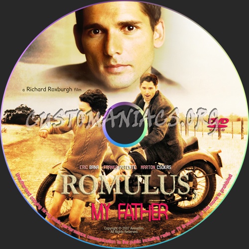 Romulus, My Father dvd label