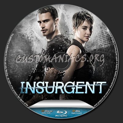 Insurgent blu-ray label