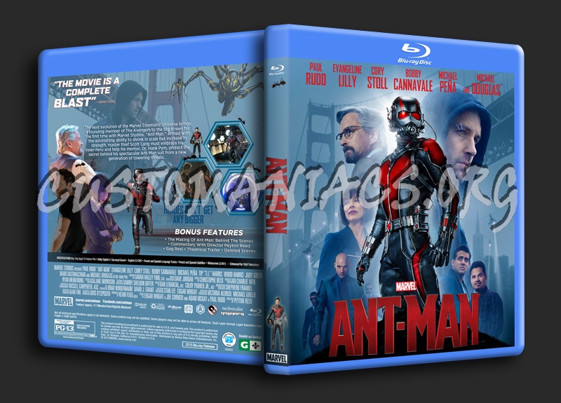 Ant-Man dvd cover