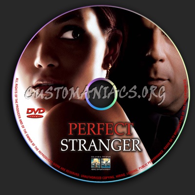 Perfect Stranger dvd label