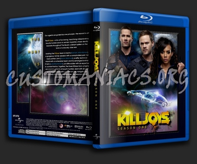 Killjoys - Season 1 blu-ray cover