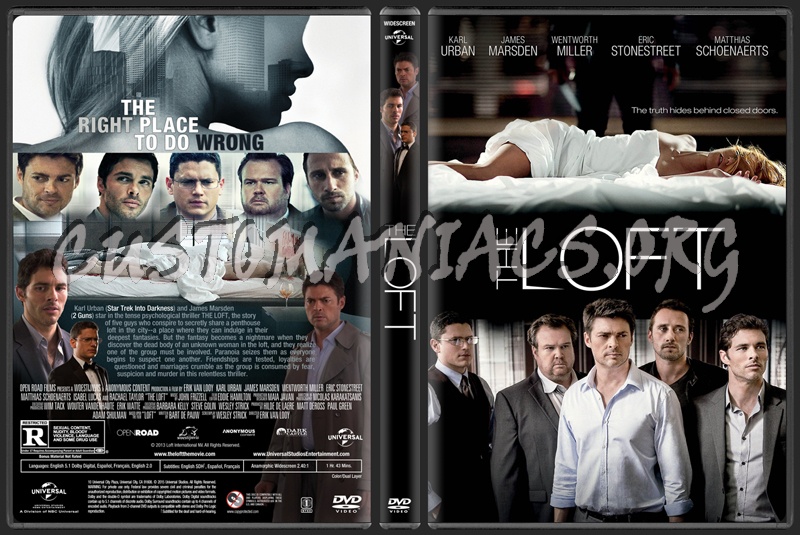 The Loft (2015) dvd cover