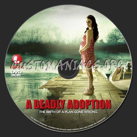 A Deadly Adoption dvd label