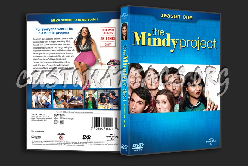 The Mindy Project Season 1 dvd cover