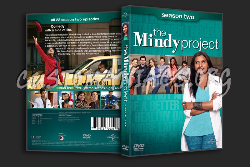 The Mindy Project Season 2 dvd cover