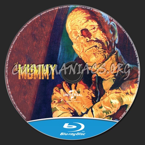 The Mummy (1932) blu-ray label