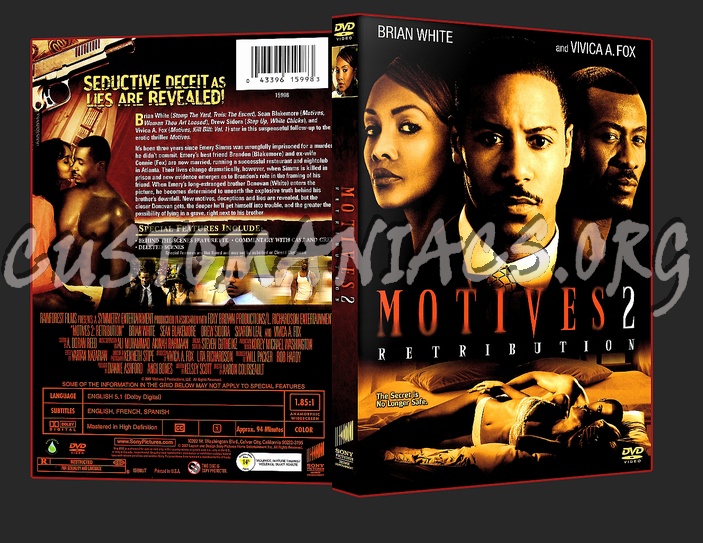 Motives 2 Retribution dvd label