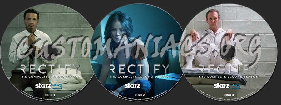 Rectify Season 2 blu-ray label