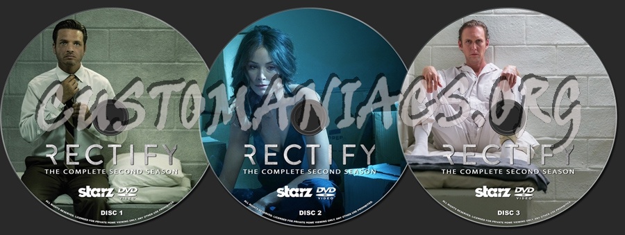 Rectify Season 2 dvd label