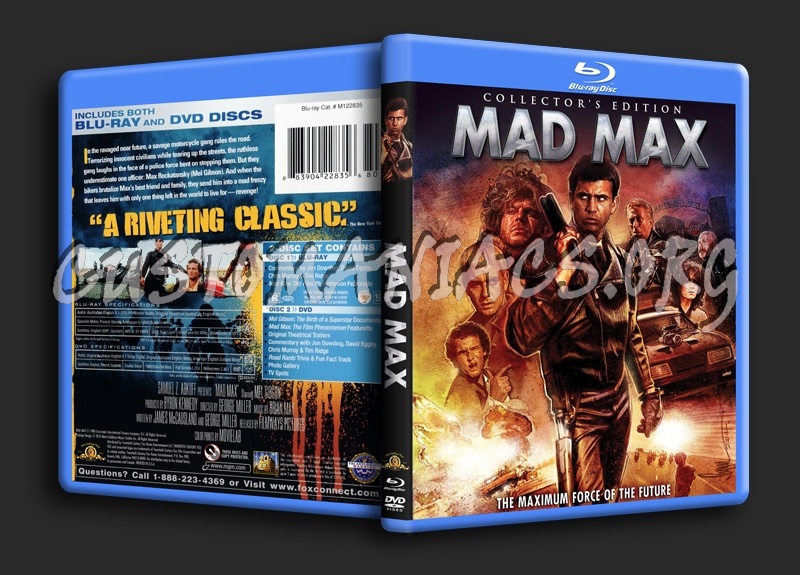 Mad Max blu-ray cover