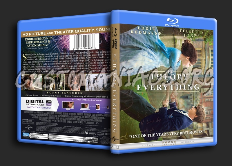 The Theory of Everything blu-ray cover