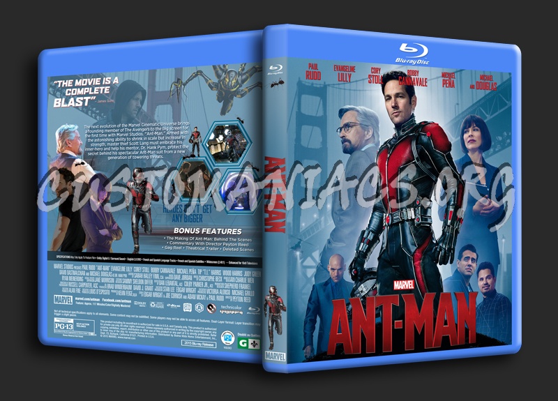 Ant-Man dvd cover