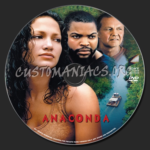 Anaconda dvd label