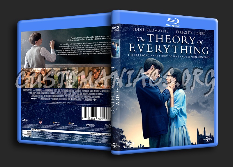 The Theory of Everything blu-ray cover