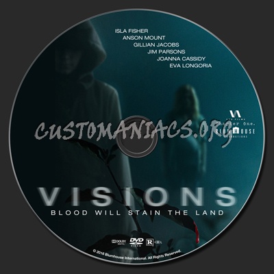 Visions dvd label