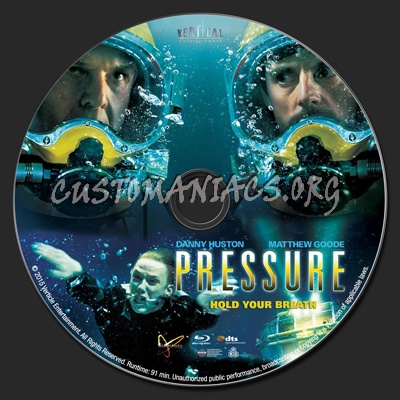 Pressure blu-ray label