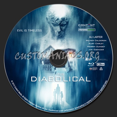 The Diabolical blu-ray label